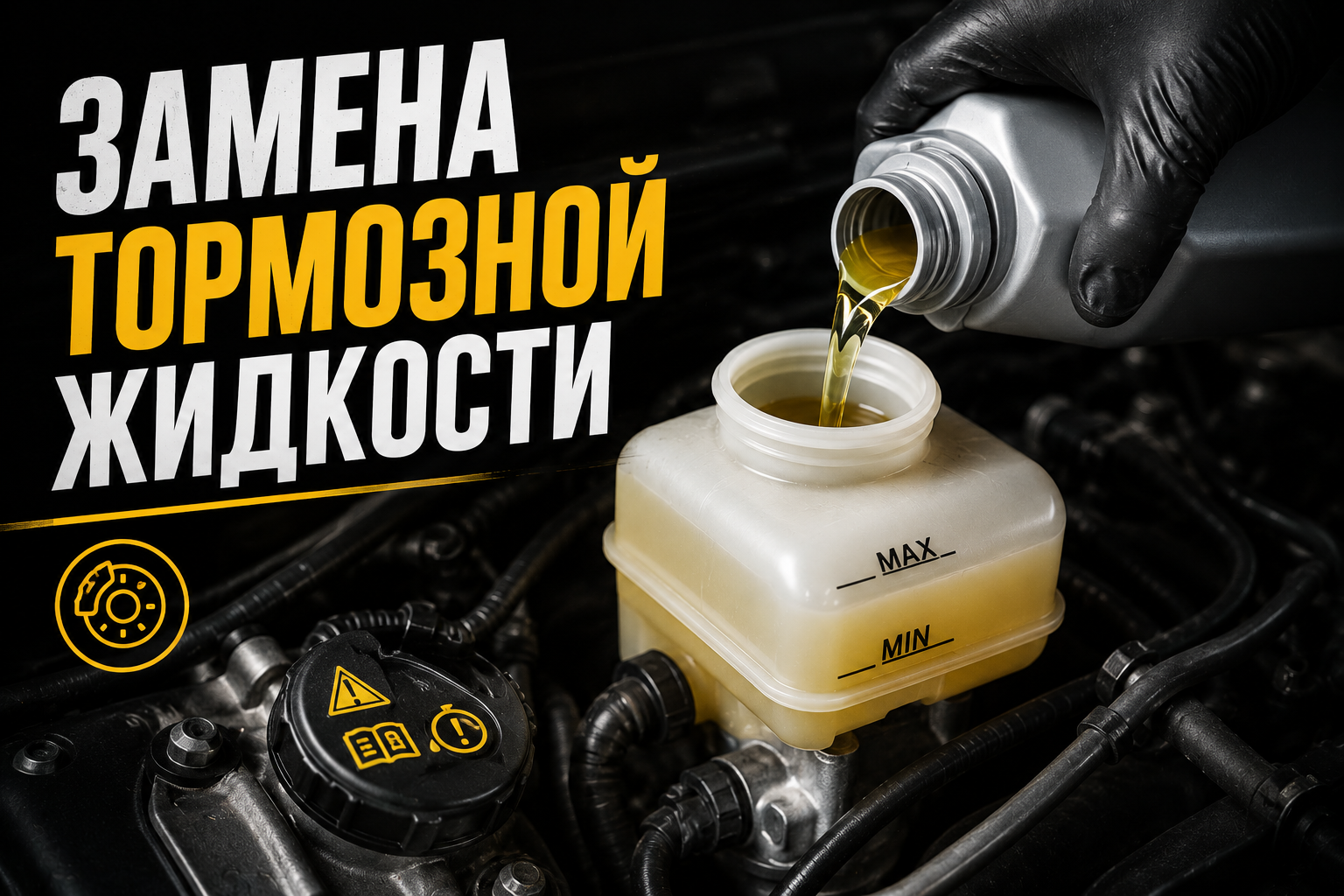 Замена тормозной жидкости