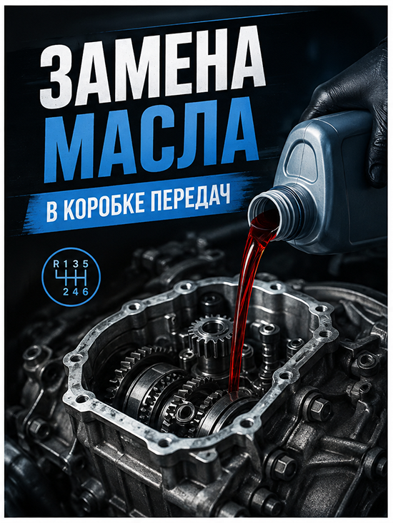 замена масла в коробке